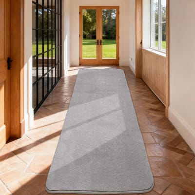 Dailygoods- Tapijtloper Zacht Laagpolig - Woonkamertapijt - Antislip - 60 x 200 cm - 100% Polyester - Demping en Terugvering