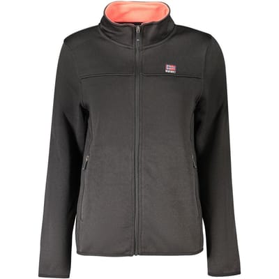 Noorwegen 1963 Zwart Polyester Dames Sweater