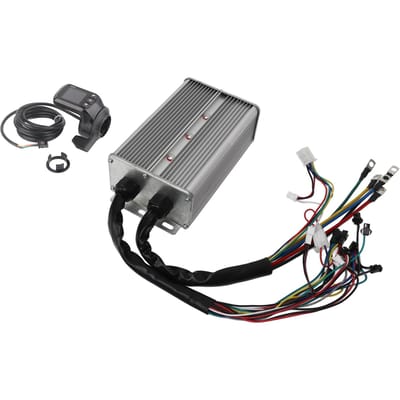 48V 60V 1500W Elektrische Scooter Controller en GZ3 LCD Display Elektrische Fiets Ombouwset gray