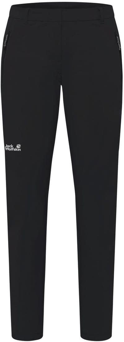 Jack Wolfskin Hikeout Pants Women - Outdoorbroek - Dames - Zwart - Maat 36