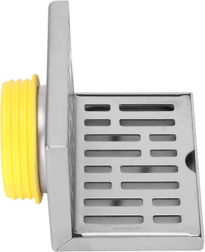 Vloerputhoek - Afvoer Put - Water Afvoeren - Roestvrij Staal - 5.9cm Pijp - Zilver