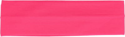 Haarsoires Haarband stof - Basic nylon 6cm - Fuchsia roze - Comfortabel & Elastisch – Voor Sport of Dagelijks Gebruik