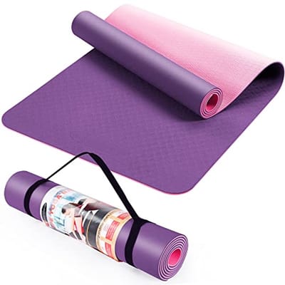 Yogamat Antislip voor Dames en Heren - Ideaal voor Pilates en Thuisgymnastiek