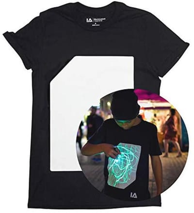 Interactief Glow In the Dark T-shirt voor Kinderen