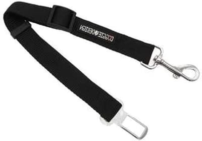 Veiligheidsgordel Hond - Autogordel Riem - Veilig Reizen - Verstelbare Lengte - 13 tot 23.5 inch - Zwart
