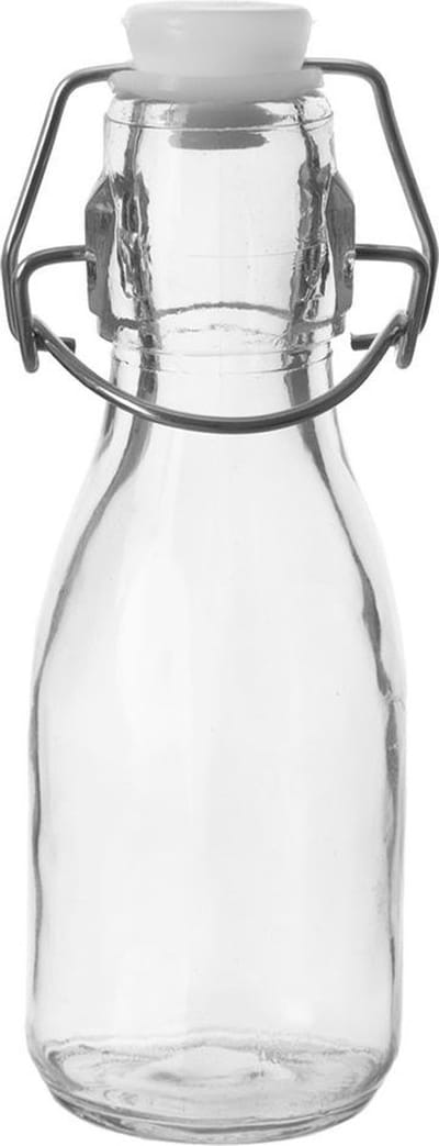 Fles met Beugelsluiting Glas 160 ml - Beugelfles - Inmaakfles - Oliefles