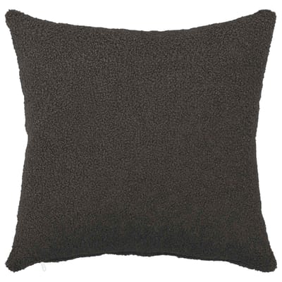 vidaXL - Kussensloop - 6 - pcs - HEERLEN - Donkergrijs - 30 - x - 30 - cm - Bouclé