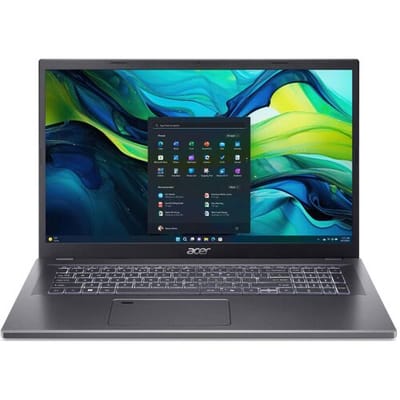 Aspire 17 A17-51M-91ND - Laptop - 17 inch - Core 9 - 32GB - 1TB SSD - Verlicht toetsenbord - Grijs