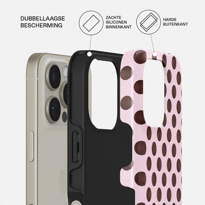 Burga Tough Backcover geschikt voor MagSafe geschikt voor iPhone 16 Pro - New Crush