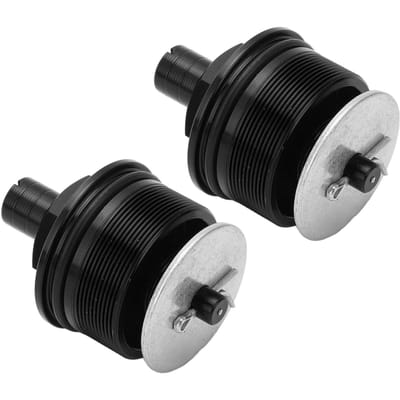2 Pièces Bouchon de Fourche Précharge Métal Ajusteurs d'Amortisseur Avant Boulons de Tube Couvercles Bouchon pour CB400 Rouge noir