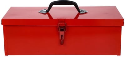 Dailygoody - Bladbox gereedschapskist - Draagbare container - Rood - Waterdicht - Veilig opbergen - Geschikt voor handgereedschap