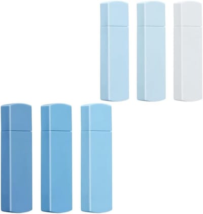 Correctietape Set - Correctierollen Mini - Fouten Corrigeren - Scheurbestendige Tape - 6 Stuks - Blauw
