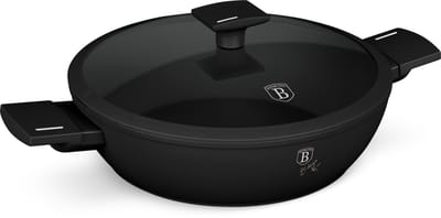 Berlinger Haus Hapjespan - Inductie - Ø 28 cm - Met Deksel - Zwart