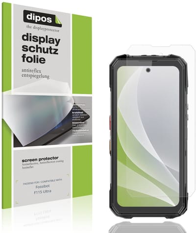 dipos – 4x Matte Beschermfolie geschikt voor Fossibot F115 Ultra | Krasbestendige & antireflecterende Screenprotector Ultra-Thin