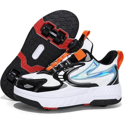 Zomer Mesh Ademend Wegloop Schoenen Vier Wielen Kunnen Gaan Skate Skates Handmatig Internet Beroemdheid Student Wielen Schoenen Student Versie 42