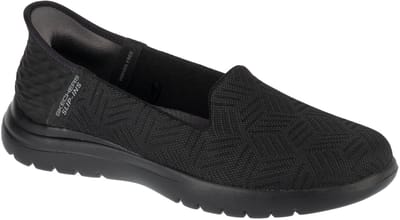 Skechers Slip-Ins On The Go Flex - Clover, Dames zwarte Halve schoenen 35,5 zwart