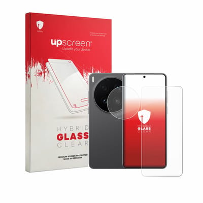 upscreen - Screenprotector voor Vivo X300 Ultra (Voor+Camera) - Folie Beschermfolie Beschermglas transparant