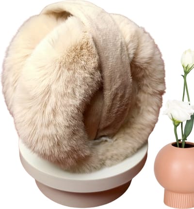 Nivard Oorwarmers - Oorverwarmers - Earmuffs - Ear Warmers - Dames - Heren - Volwassenen - Winter - Dames - Beige