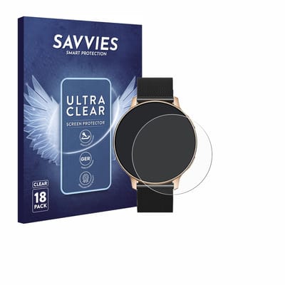 Savvies - Screenprotector voor Aimiuvei S53 1.32" - Folie Beschermfolie transparant 18 Stuks