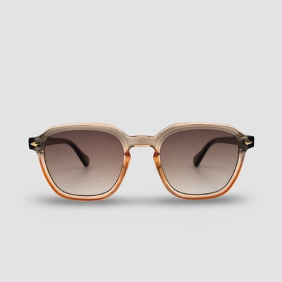 Montuurtjevoorjou - Mirage Brown - Zonnebril - Heren zonnebril - Dames zonnebril - Bruin