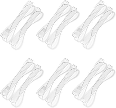 Dailygoods- Onzichtbare Schoenriemen - Transparante Veters - Hoge Hakken - Afneembare Veters - Geschikt voor Balschoenen - Hoogwaardig TPU-Materiaal - Schoenveters