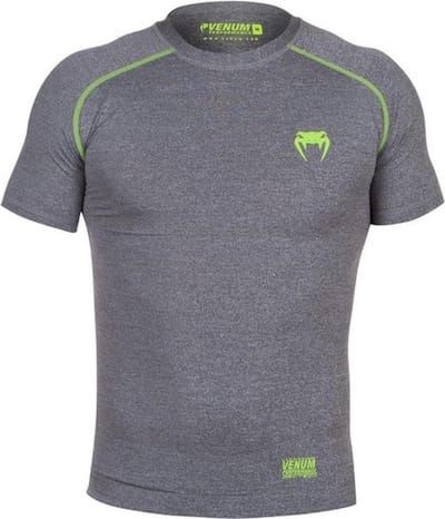 Venum Contender 3.0 Compression T Shirts S/S Grijs - XXL