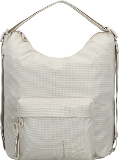 MANDARINA DUCK rugzak MD20 Hobo / Backpack Whitecap Gray crème