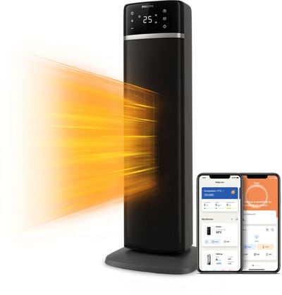 Philips 5000 Series CX5120/11 - Kachel - Keramische verwarming - 2000 Watt - Zwart