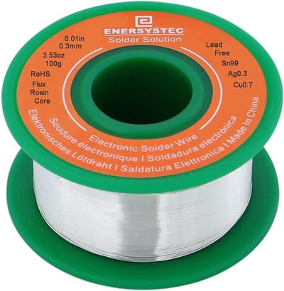 Ultra Dunne Loodvrije Soldeerdraad 0.3mm 100g voor Elektronica