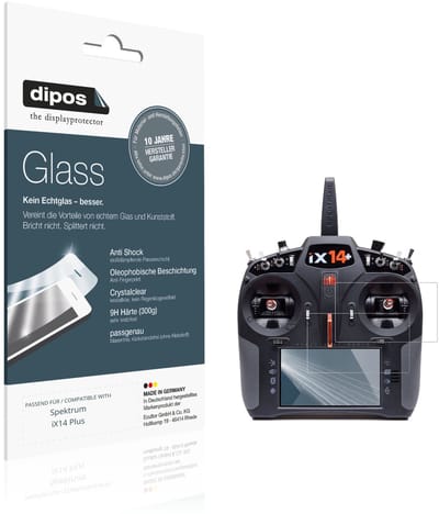 dipos – 2x Pantserfolie geschikt voor Spektrum iX14 Plus | 9H Screenprotector