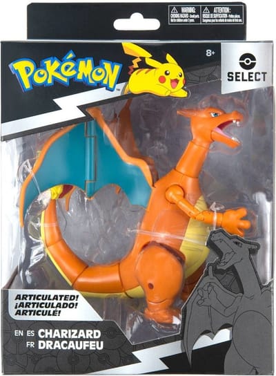 pokemon select 6 inch articulated figure - charizard