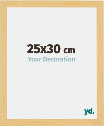Your Decoration - Fotolijst 25x30 cm - MDF - Beuken Decor - Mura