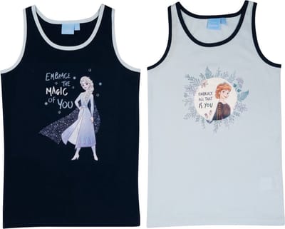 Disney Frozen Hemd - Set van 2 - Katoen - Maat 134/140