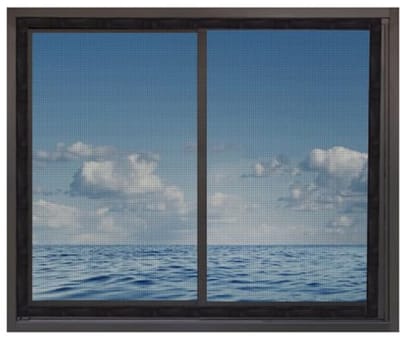 Insectenwerende Hor voor Ramen 60x185cm – Opvouwbaar Vliegengordijn
