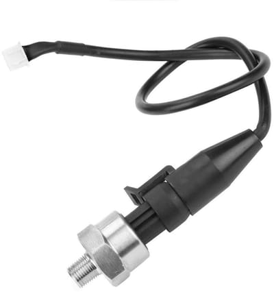 Stainless Steel Druktransmitter voor Water, Olie, Gas - DC 5V 1/8" NPT Draad, Geschikt voor 150PSI Drukmetingen