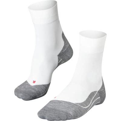 FALKE RU4 anti-blaar katoen functioneel materiaal hardloopsokken dames wit - maat 37-38