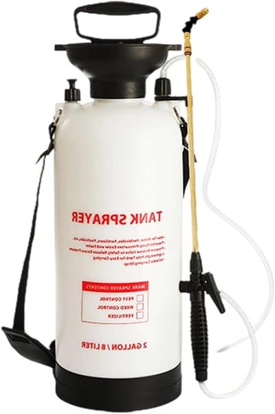 Gazon Tuin Pompspuit - Draagbare Plantenspuit - Planten Besproeien - Comfortabele Schouderdrager - 8 Liter - Groen