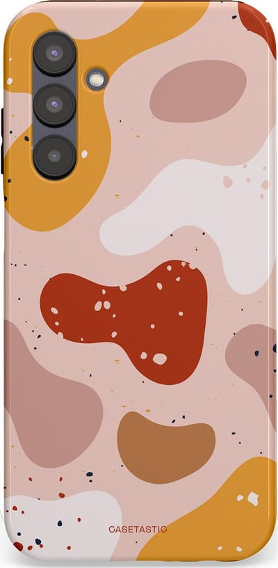 Casetastic Hoesje Geschikt voor Samsung A25 - Stijlvolle Beschermende Duo-layer Case - Terrazzoque