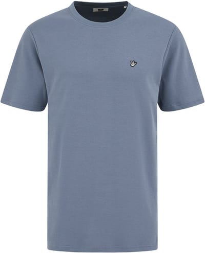 WE Fashion Heren regular fit T-shirt