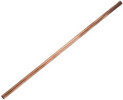 Dailygoods- Koperen Buis 12 mm OD - Wanddikte 0,5 mm - Lengte 200 mm - Naadloze Constructie - Lichtgewicht Koper - Corrosiebestendig - Koperbuis