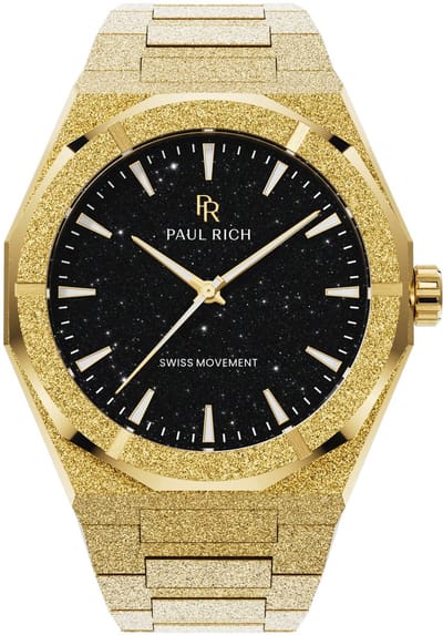 Paul Rich Frosted Star Dust II Void Gold Black VOID02 horloge