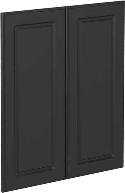 Vicco R-Line Keukenfront – 59.2 x 71.3 cm meubelfront voor de onderkast Antraciet landhuis