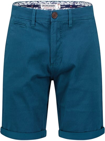 Geographical Norway Chino Bermuda Met Stretch Pacome Navy - M