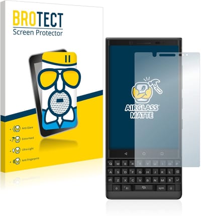 BROTECT - Screenprotector voor BlackBerry Key2 - Folie Beschermfolie Beschermglas matte