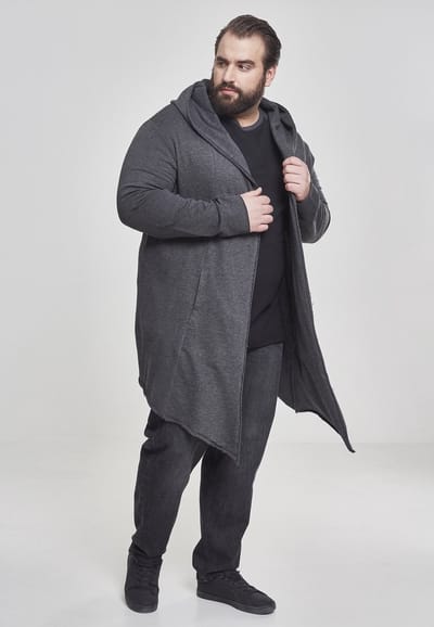 Urban Classics Long Hooded Open Edge Cardigan Cardigan actraciet 5XL