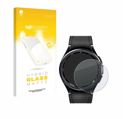 upscreen - Screenprotector voor Samsung Galaxy Watch 6 Classic (47 mm) - Folie Beschermfolie Beschermglas matte