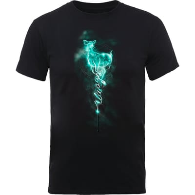 Harry Potter Hinde Always Patronus Heren T-shirt - Zwart - XL