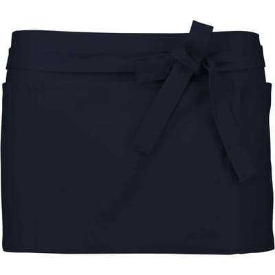 Schort/Tuniek/Werkblouse Unisex One Size Kariban Navy 100% Katoen