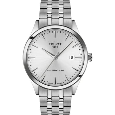 Tissot Roestvrij Staal zilveren Wijzerplaat Heren Modehorloge T158.407.11.031.00 zilver