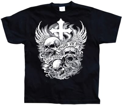 Hybris God Is My Judge T-shirt SH-1-12664-L23